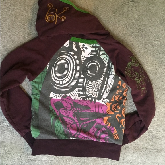 Neslay Paris multicolored Hoodie - Picture 3 of 3